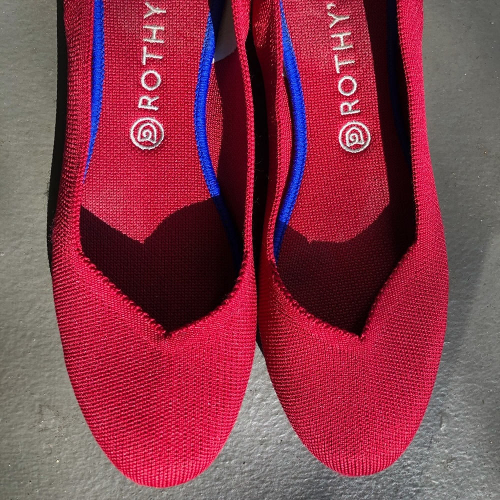 Rothy's The Flat: Scooter Red Size 11